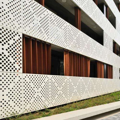 外墙圆孔铝单板 广东德普龙建材